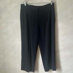 Brunello Cucinelli Virgin Wool Wide Leg Mid-rise Trousers Pants Size 12 (XXL)